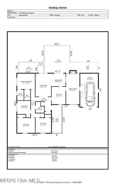 114 Shadow Brook Rd, Jacksonville, NC 28546