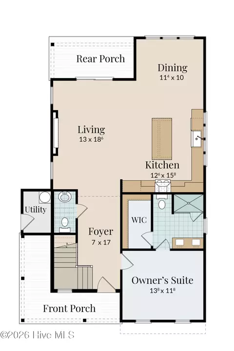 1048 Montclair Dr, Wilmington, NC 28403