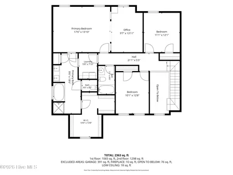 Floorplan - 2531 Traverse Trl, Evans, GA 30809 photo 2 of 3