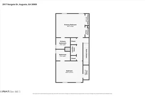 Floorplan - 2917 Norgate Dr, Augusta, GA 30909 photo 3 of 3