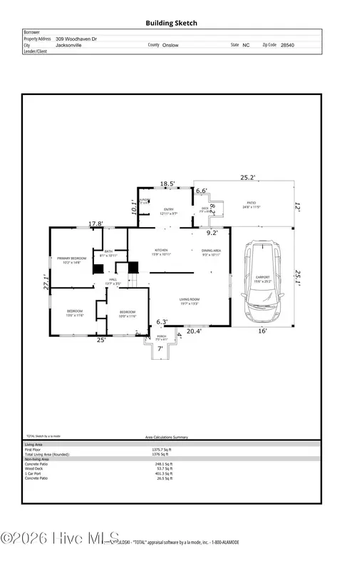 309 Woodhaven Dr, Jacksonville, NC 28540