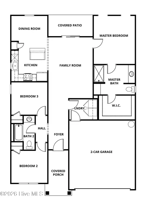 Floorplan - 136 Commons View Dr, Hampstead, NC 28443 photo 1 of 1