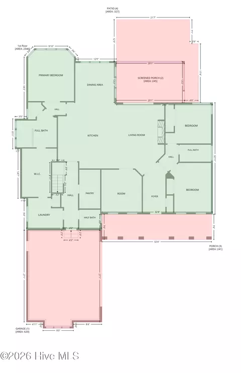 Floorplan - 105 Tradewinds Dr, Hampstead, NC 28443 photo 4 of 9