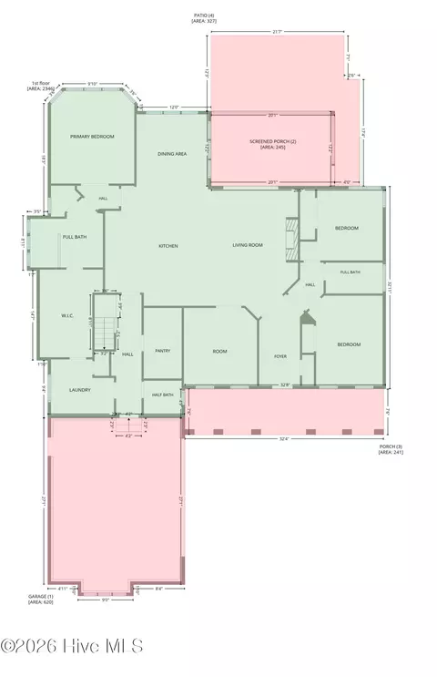 Floorplan - 105 Tradewinds Dr, Hampstead, NC 28443 photo 8 of 9