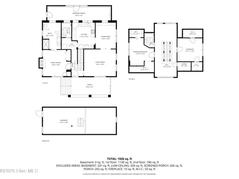 Floorplan - 952 Hiwassee St, Murphy, NC 28906 photo 1 of 4