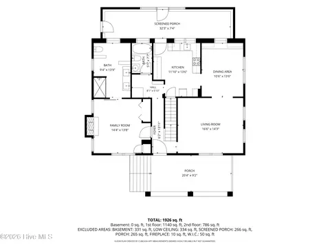 Floorplan - 952 Hiwassee St, Murphy, NC 28906 photo 2 of 4