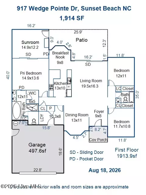 917 Wedge Pointe Dr, Sunset Beach, NC 28468