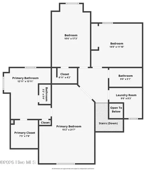 Floorplan - 599 Blue Ridge Xing, Evans, GA 30809 photo 2 of 2