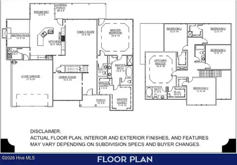 Floorplan - 2009 Sharpnose St, New Bern, NC 28562 photo 1 of 2