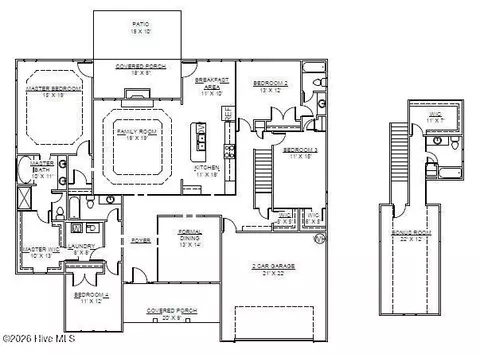 Floorplan - 1002 Sharpnose St, New Bern, NC 28562 photo 2 of 2