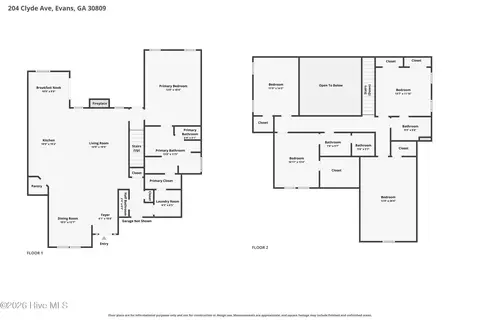 Floorplan - 204 Clyde Ave, Evans, GA 30809 photo 6 of 6