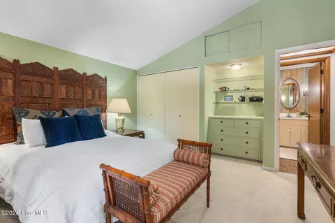 Bedroom - 159 Loblolly Dr, Pine Knoll Shores, NC 28512 photo 4 of 5