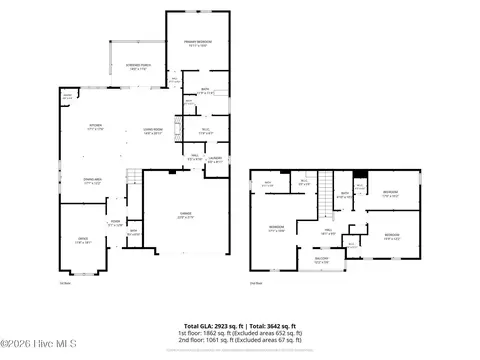 Floorplan - 100 Daylight Dr, Hampstead, NC 28443 photo 2 of 2