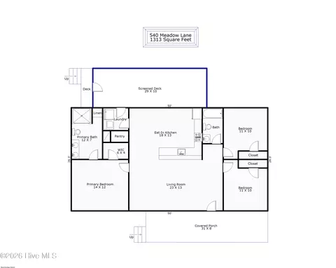 540 Meadow Ln, Burgaw, NC 28425