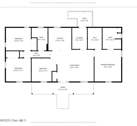 Floorplan - 4900 Pleasant Plain Rd, Ayden, NC 28513 photo 2 of 2