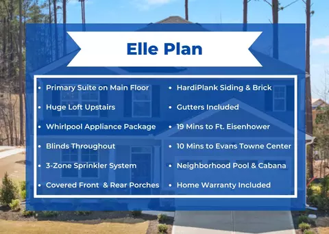 Floorplan - 605 Hillock Ct, Evans, GA 30809 photo 1 of 1
