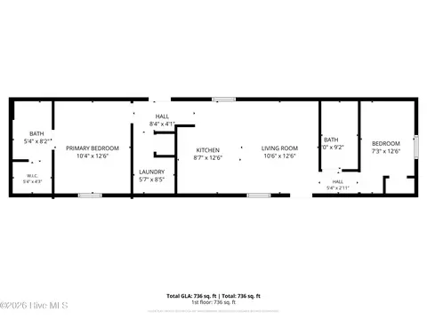 Floorplan - 485 Spring Lake Rd, Pinehurst, NC 28374 photo 1 of 1