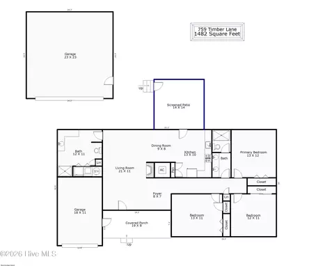 759 Timber Ln, Wilmington, NC 28405