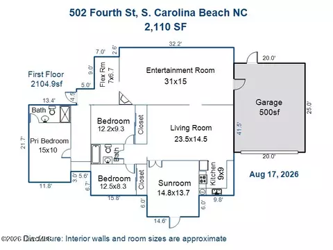 502 Fourth St S, Carolina Beach, NC 28428