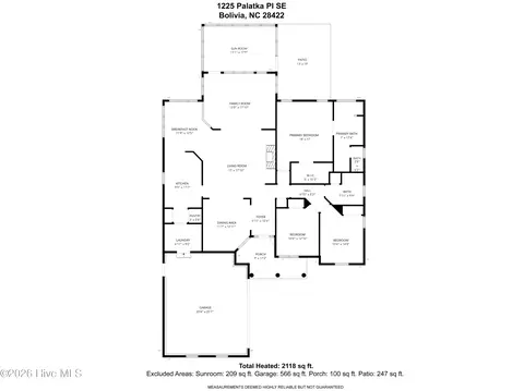 1225 Palatka Pl SE, Bolivia, NC 28422