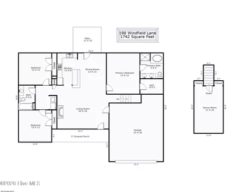 198 Windfield Ln, Holly Ridge, NC 28445