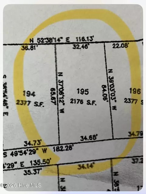 lot195 Shell St, North Topsail Beach, NC 28460