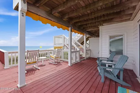 Exterior - 3903 Ocean Dr #EAST, Emerald Isle, NC 28594 photo 4 of 7