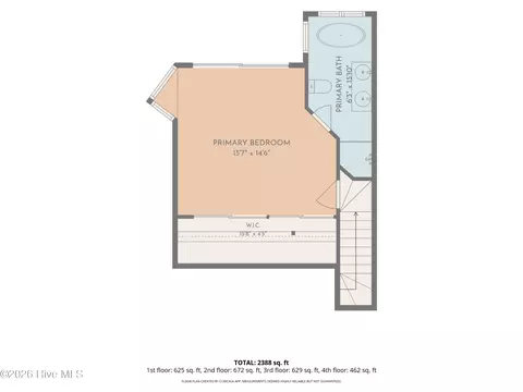 Floorplan - 3903 Ocean Dr #EAST, Emerald Isle, NC 28594 photo 4 of 5