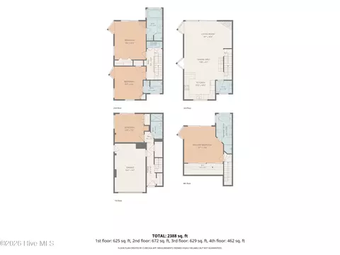 Floorplan - 3903 Ocean Dr #EAST, Emerald Isle, NC 28594 photo 5 of 5
