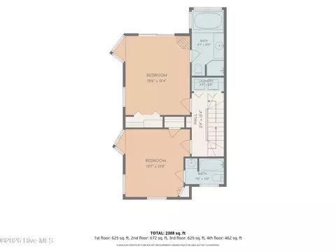 Floorplan - 3903 Ocean Dr #EAST, Emerald Isle, NC 28594 photo 2 of 5