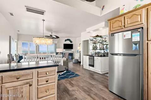Kitchen - 3903 Ocean Dr #EAST, Emerald Isle, NC 28594 photo 2 of 2