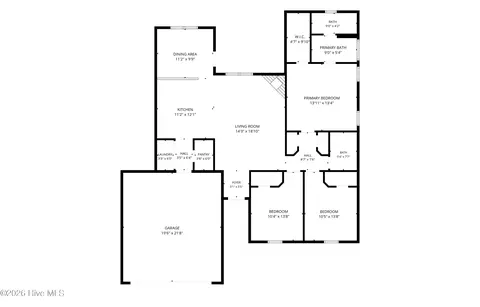 Floorplan - 413 Peppermint Dr, Hubert, NC 28539 photo 1 of 2