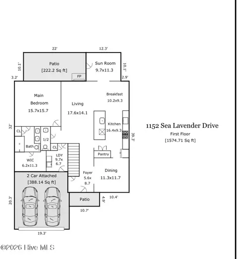 1152 Sea Lavender Dr #LOT 15, Wilmington, NC 28403
