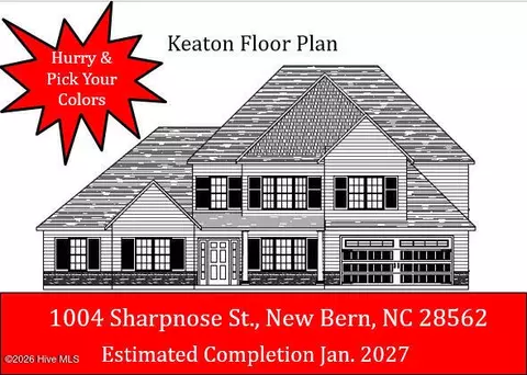 1004 Sharpnose St, New Bern, NC 28562