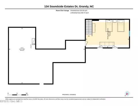 Floorplan - 134 Soundside Estates Dr, Grandy, NC 27939 photo 2 of 2