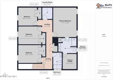 Floorplan - 4039 Cottingham Way, Augusta, GA 30909 photo 2 of 3