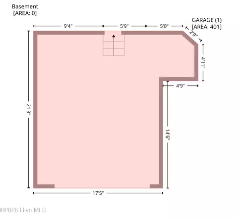 Floorplan - 416 Masters Ln, Hampstead, NC 28443 photo 3 of 3