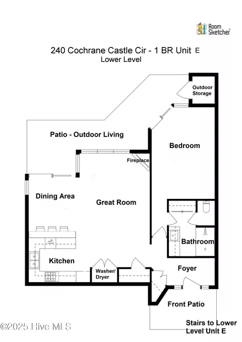 Floorplan - 240 Cochrane Castle Cir #E, Pinehurst, NC 28374 photo 1 of 1