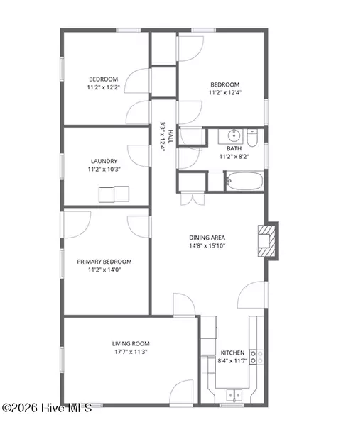 Floorplan - 1227 County Line Rd, Harlem, GA 30814 photo 1 of 2