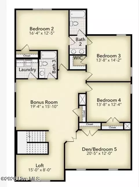 Floorplan - 116 Calloway Dr, Wallace, NC 28466 photo 2 of 2