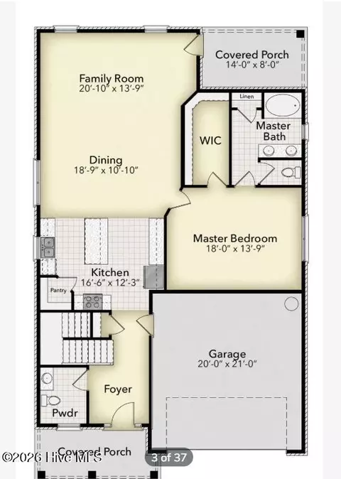Floorplan - 116 Calloway Dr, Wallace, NC 28466 photo 1 of 2