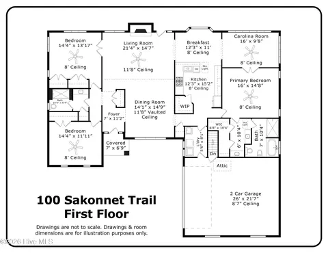 Floorplan - 100 Sakonnet Trl, Pinehurst, NC 28374 photo 3 of 4