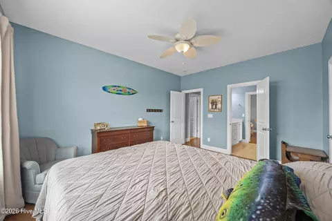 Bedroom - 110 E Conolly Ct, Hampstead, NC 28443 photo 8 of 9