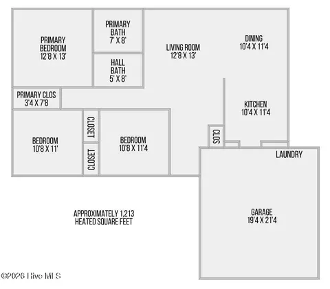 Floorplan - 238 Parnell Rd, Hubert, NC 28539 photo 1 of 1