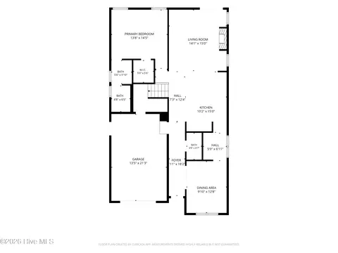 Floorplan - 115 Winborne Ln, Edenton, NC 27932 photo 1 of 3