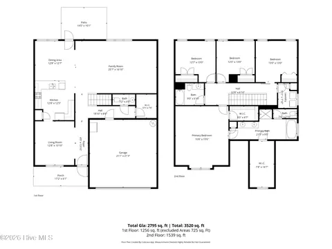 Floorplan - 111 Mason Ct, Hampstead, NC 28443 photo 1 of 1