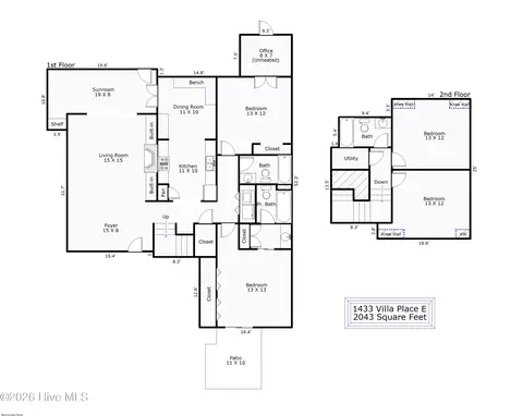 1433 Villa Pl E, Wilmington, NC 28409