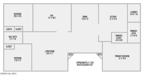 Floorplan - 509 Maize Ct, Hubert, NC 28539 photo 2 of 2