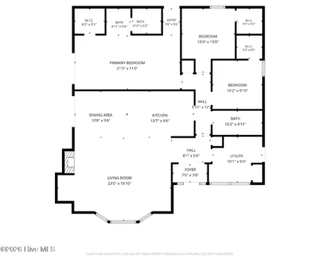Floorplan - 102 Donna Ct, Hubert, NC 28539 photo 2 of 2