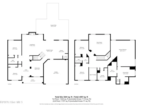 Floorplan - 310 Bear Run, Jacksonville, NC 28540 photo 1 of 1